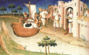Miniatura del libro "Los viajes de Marco Polo"