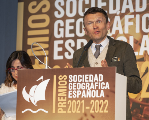 Sylvain Tesson, Premio Internacional SGE 2021-2022 -PREMIOS SGE 2021-2022MADRID_ 2023