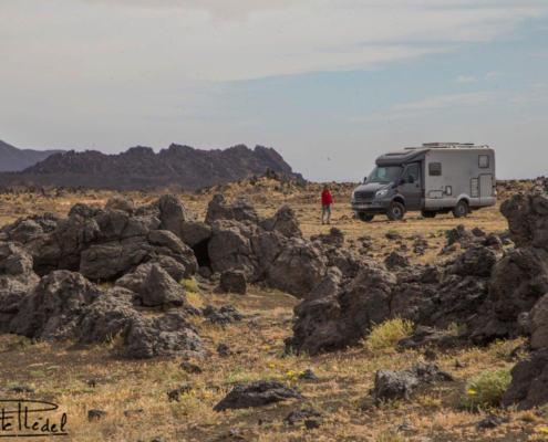 Campamentos “casi” lunares.