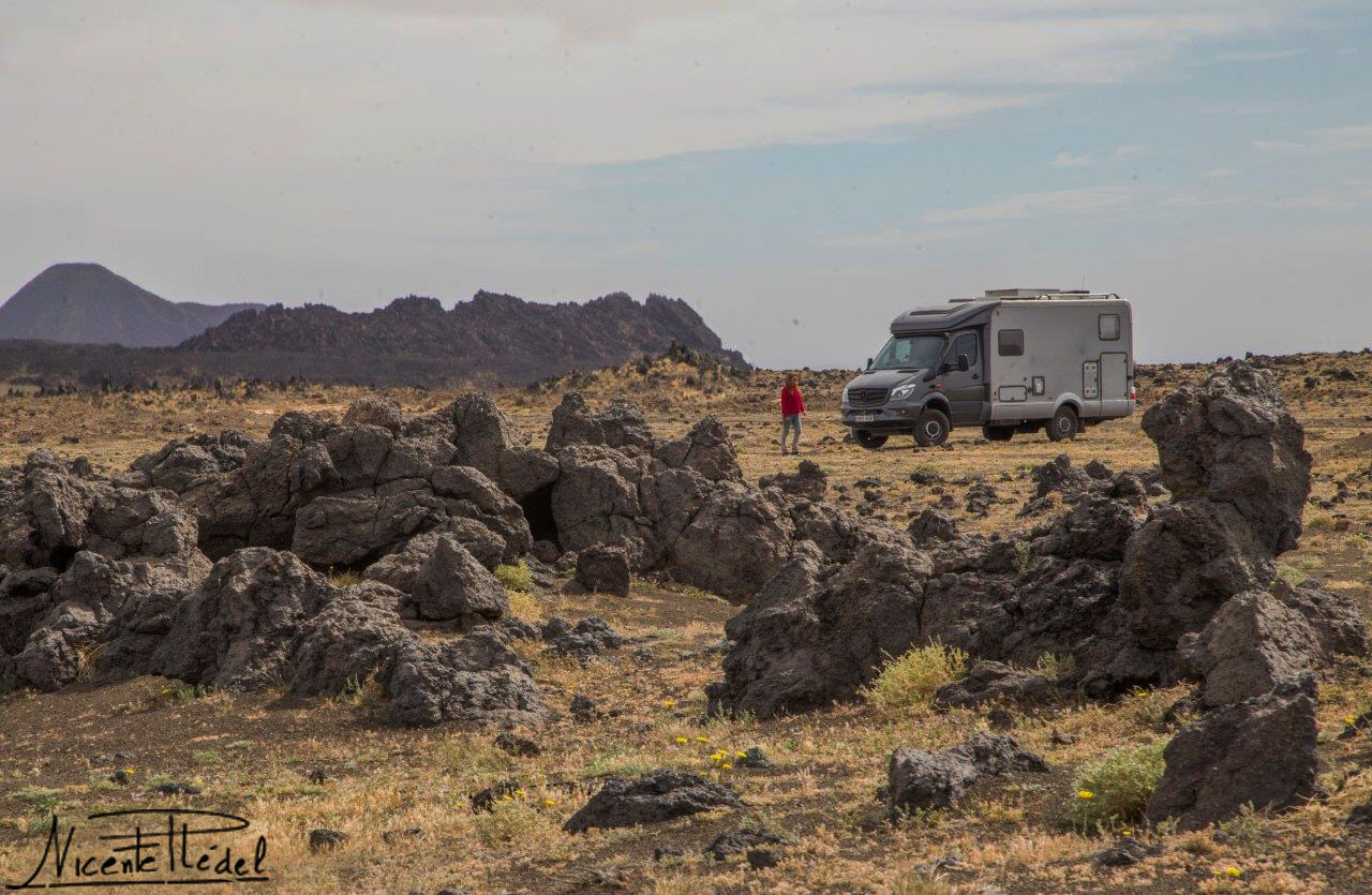 Campamentos “casi” lunares.