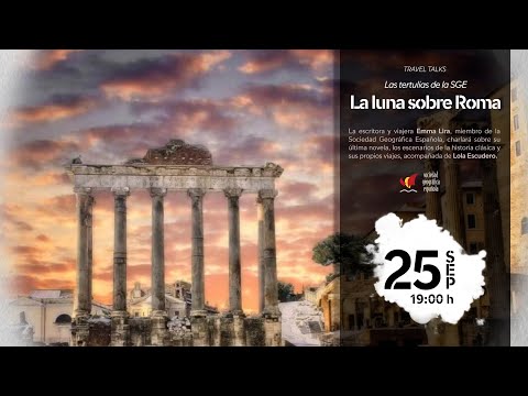 Presentación “La luna sobre Roma” con Emma Lira